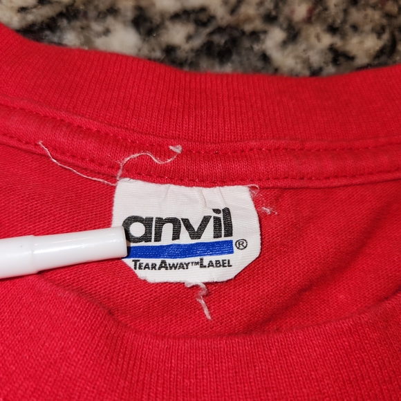 Vintage Chicago Blackhawks Patrick Kane Anvil Red M T-Shirt - Picture 5 of 5